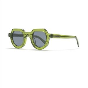 Brain Dead: Tani Green Sunglasses
